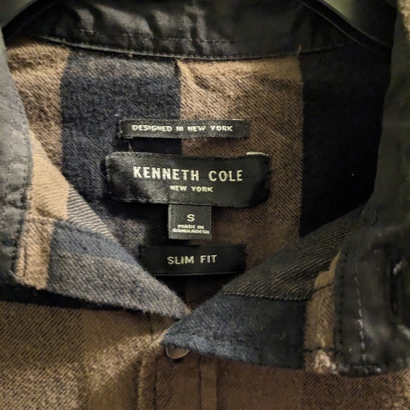 Kenneth Cole slim fit flannel - Picture 3 of 3
